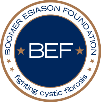 A logo of the boomer esiason foundation.